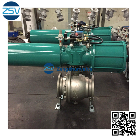 Soft Seal Trunnion Mounted Ball Valve
