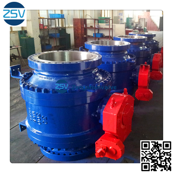Soft Seal Trunnion Mounted Ball Valve
